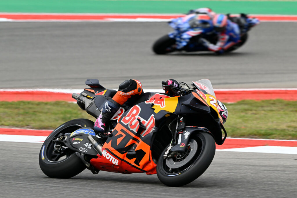 Enea Bastianini podczas Grand Prix Stanów Zjednoczonych