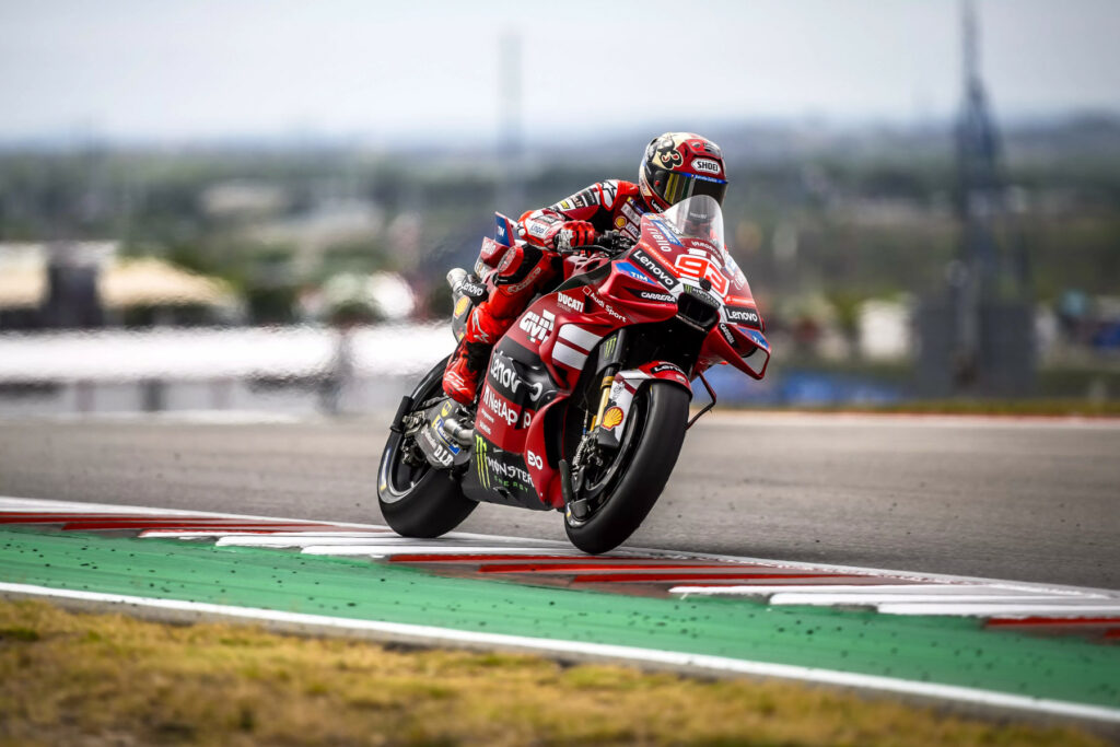 Marc Márquez podczas Grand Prix Stanów Zjednoczonych