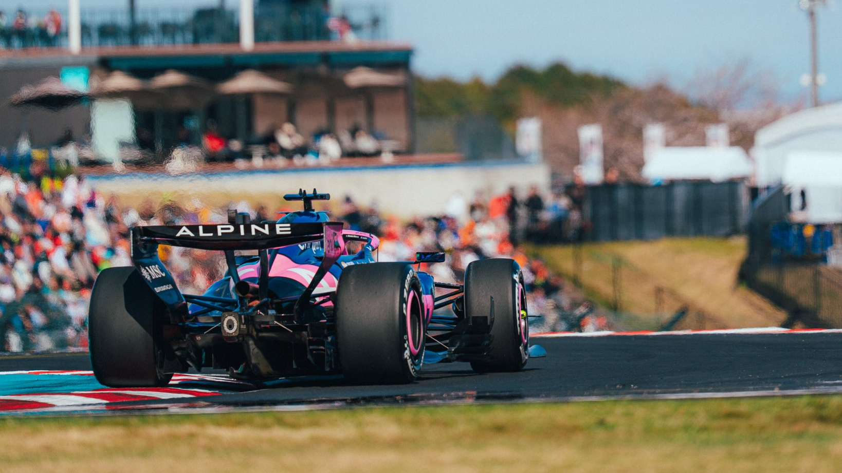 Piere Gasly w trakcie Grand Prix Japonii 2026.
