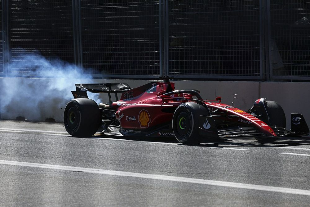 Charles Leclerc w Ferrari