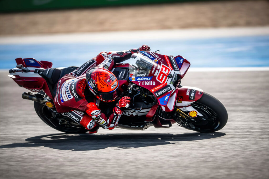 Marc Márquez podczas Grand Prix Tajlandii