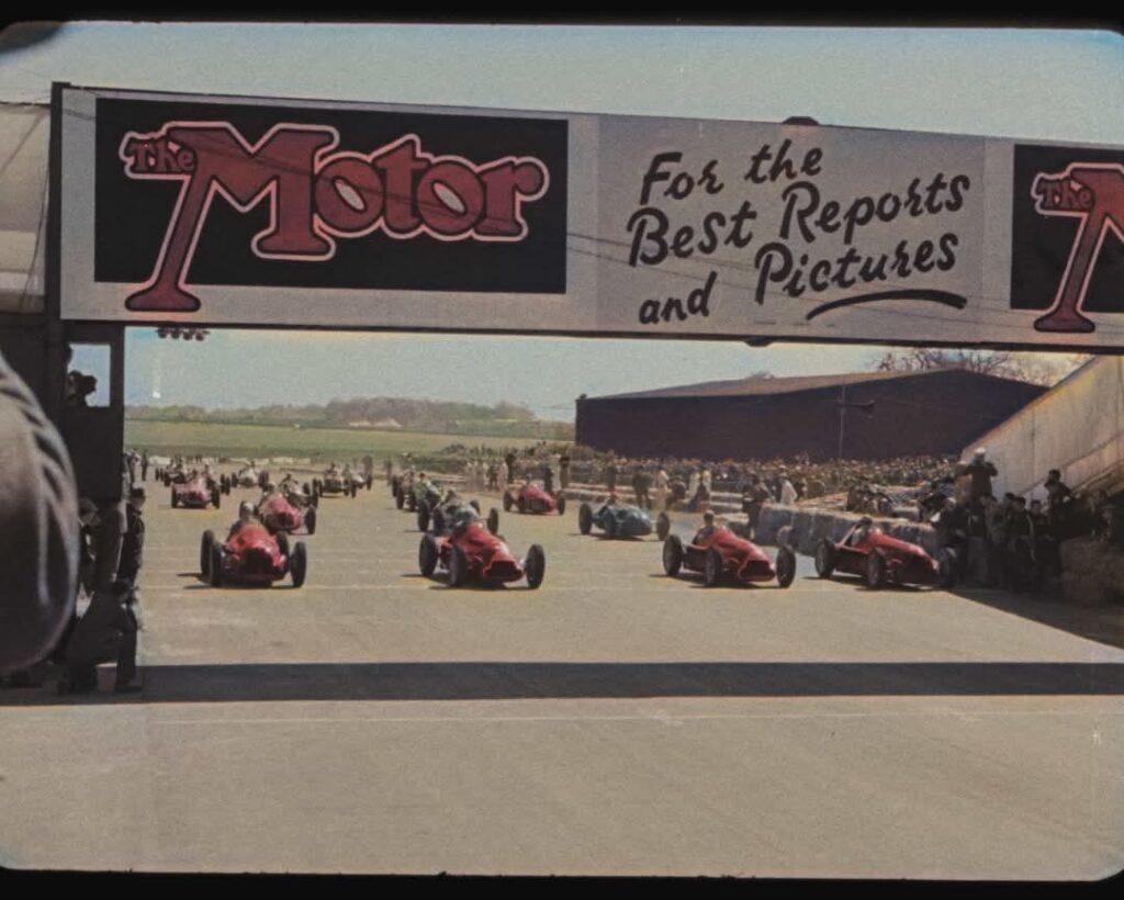 Start do pierwszego w historii Grand Prix Formuły 1 na Silverstone w 1950 roku.