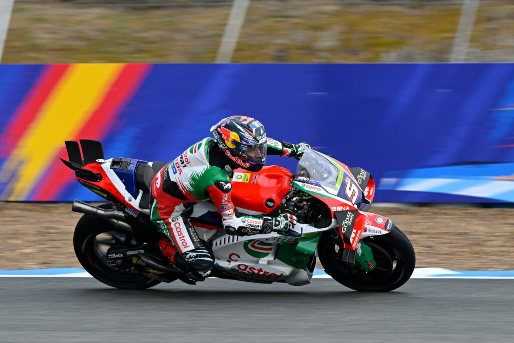 Johann Zarco podczas Grand Prix Hiszpanii