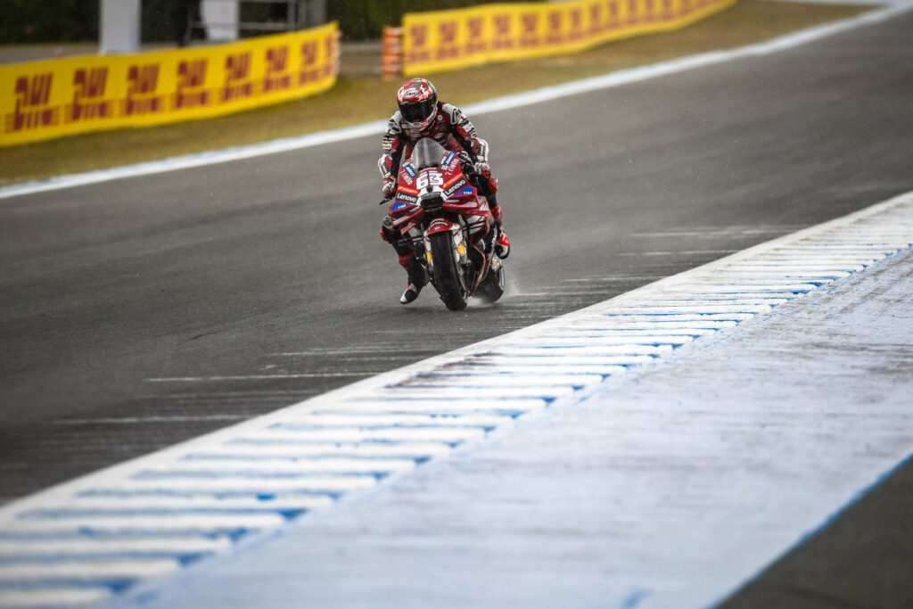 Francesco Bagnaia pomimo obiecującego sprintu, Grand Prix Hiszpanii również nie zaliczy do udanych