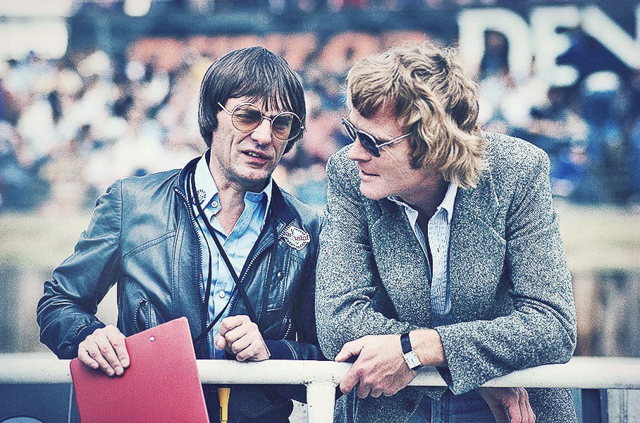 Bernie Ecclestone i Max Mosley w 1978 roku