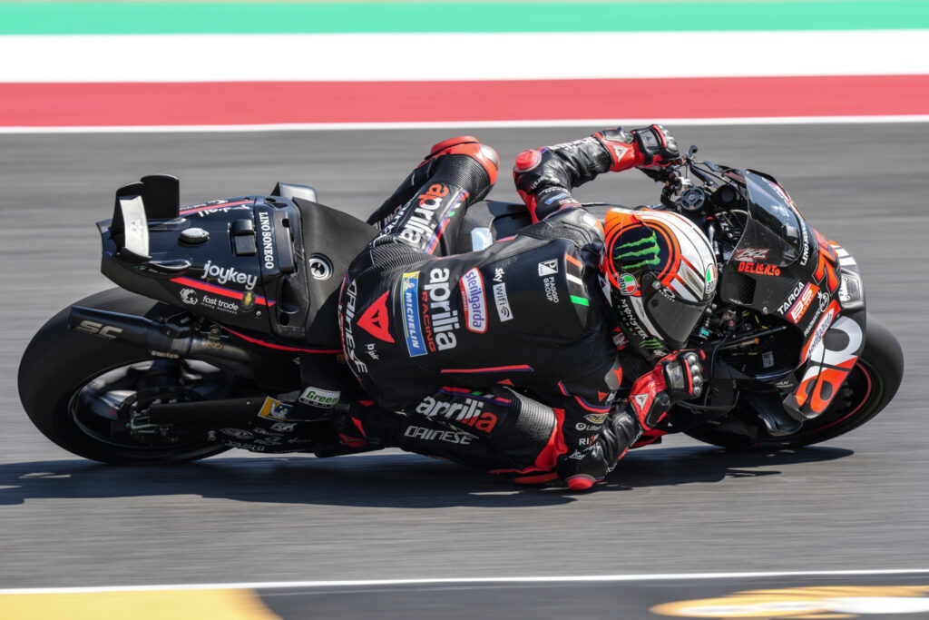 Marco Bezzecchi podczas Grand Prix Włoch MotoGP 2025
