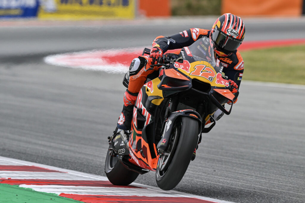 Maverick Viñales ponownie zagościł w padoku podczas Grand Prix Katalonii