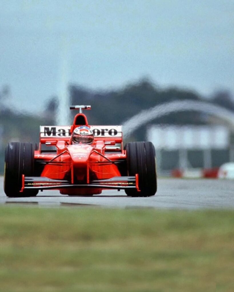 Michael Schumacher podczas Grand Prix Argentyny 1998