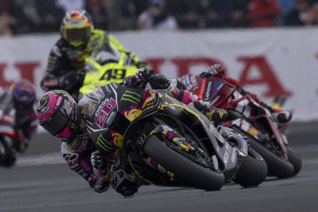 Fabio Quartararo w specjalnych barwach podczas Grand Prix Francji