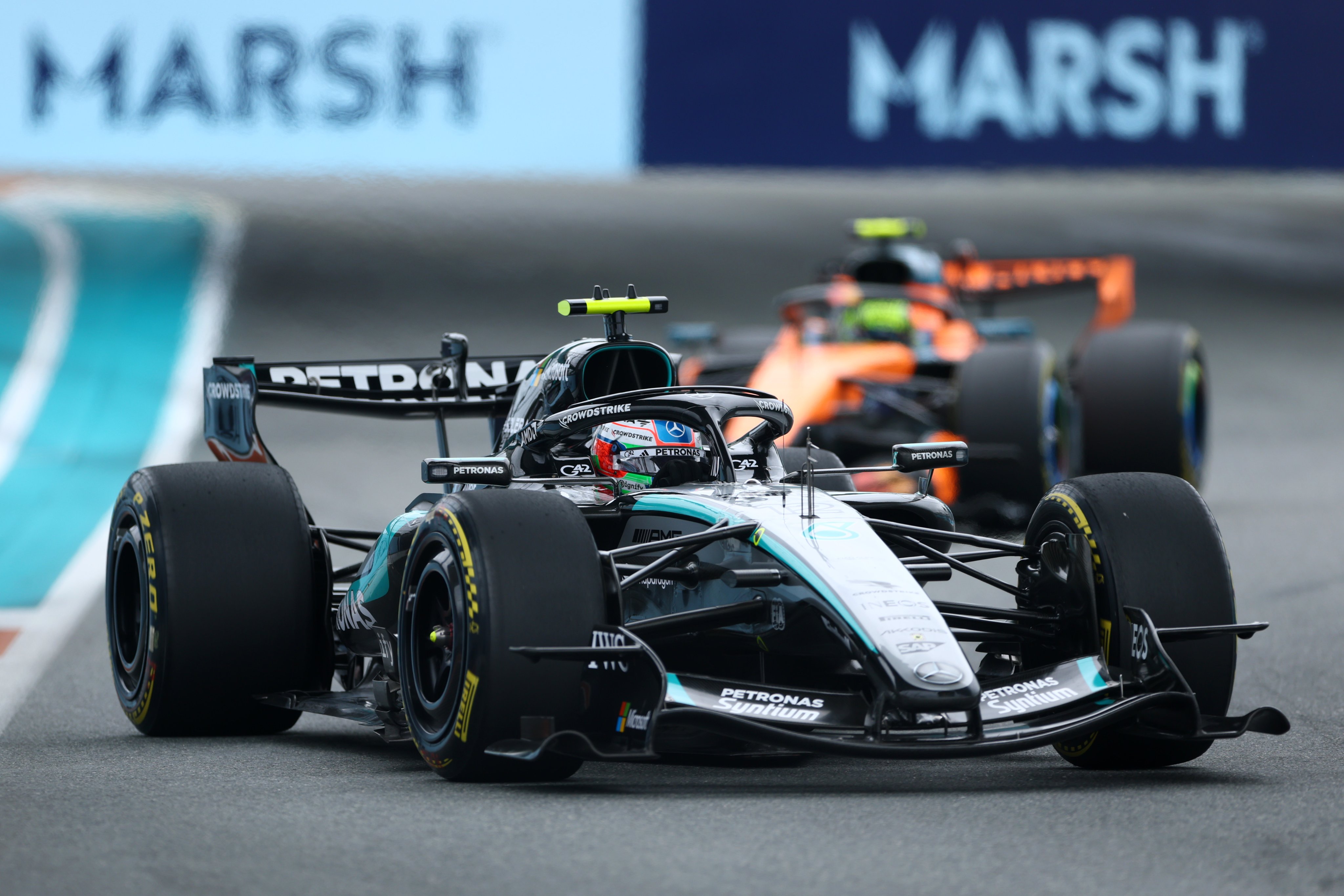 Mercedes during F1 Miami Grand Prix 2026