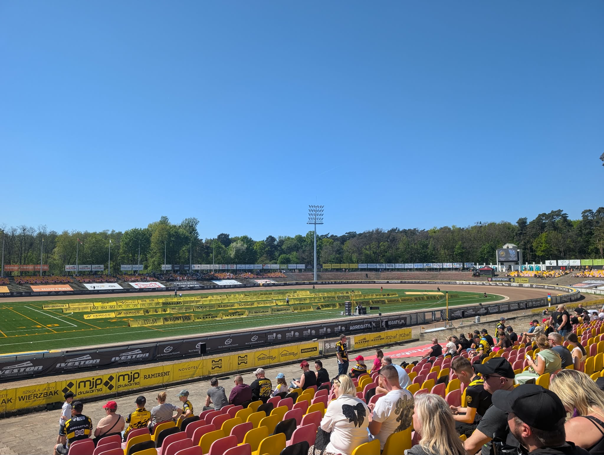 Stadion Golęcin po renowacji w sezonie 2026