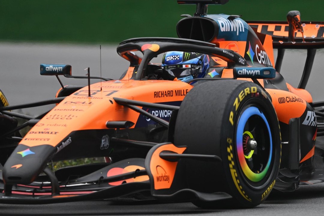 Oscar Piastri po zmianie opon na pośrednie ukończył Grand Prix Kanady dopiero na 11. miejscu.
