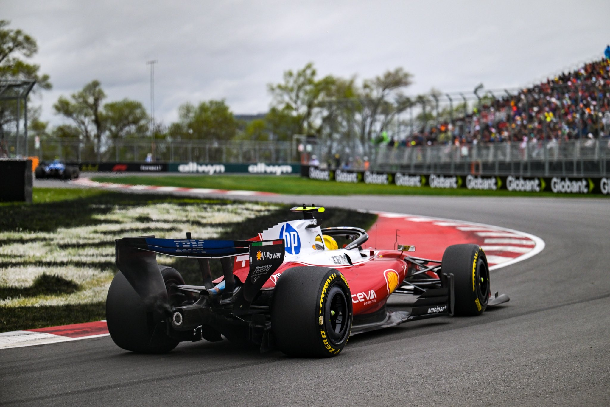 Lewis Hamilton w Grand Prix Kanady.