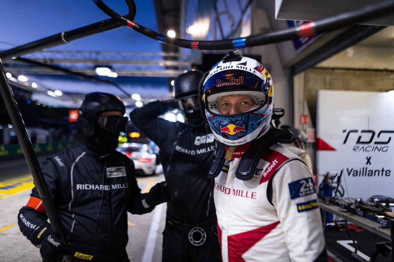 Ogier podczas Le Mans w 2022 roku