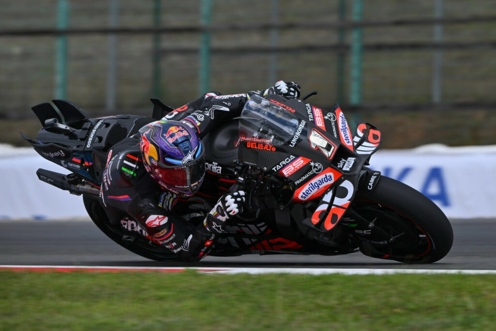 Jorge Martín podczas Grand Prix Czech MotoGP 2025