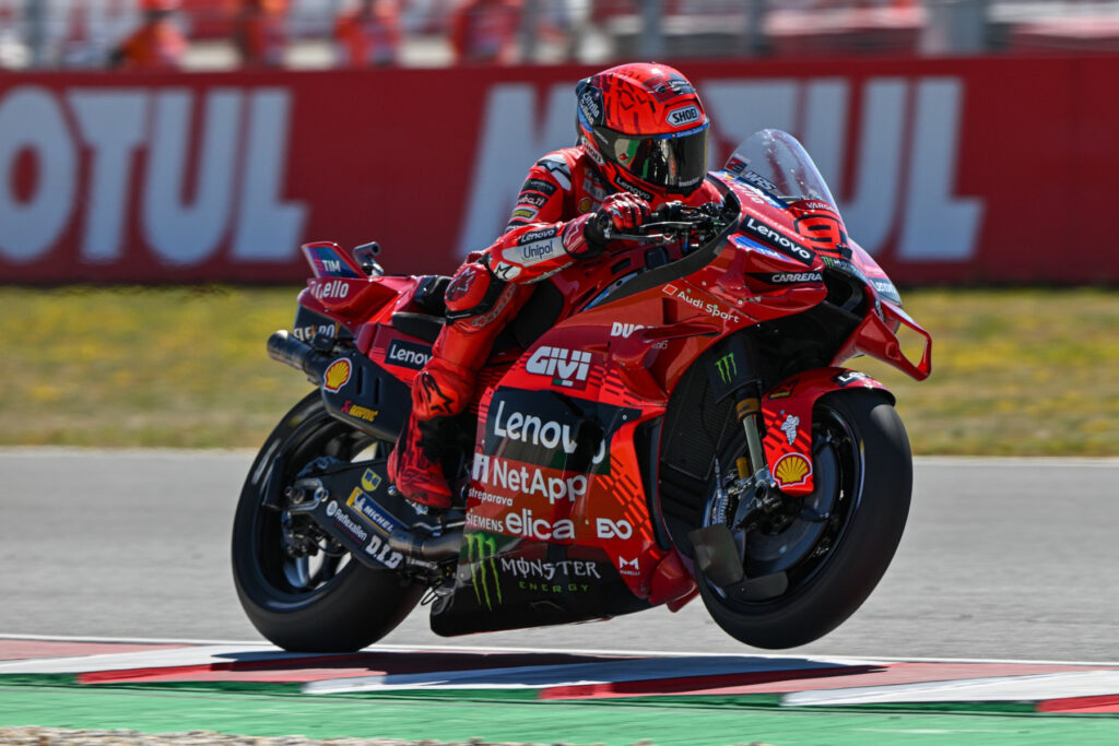 Marc Márquez podczas Grand Prix Węgier MotoGP 2025