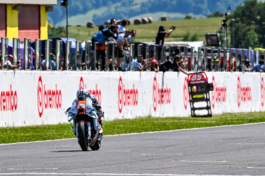 Raúl Fernández niespodziewanie zwyciężył sprint przed Grand Prix Włoch