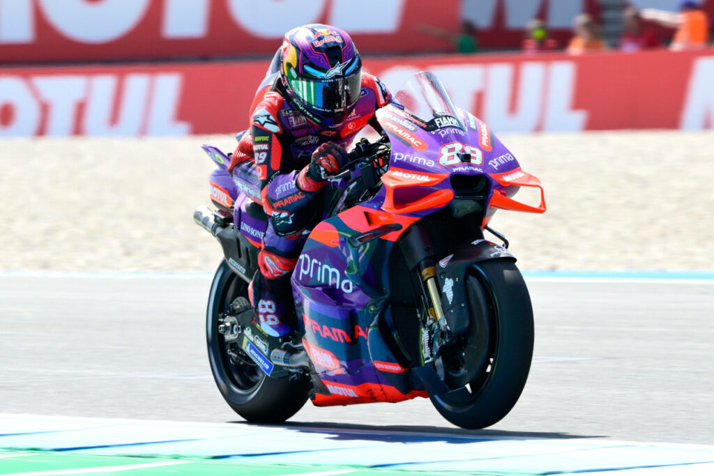 Jorge Martín podczas Grand Prix Holandii MotoGP 2024