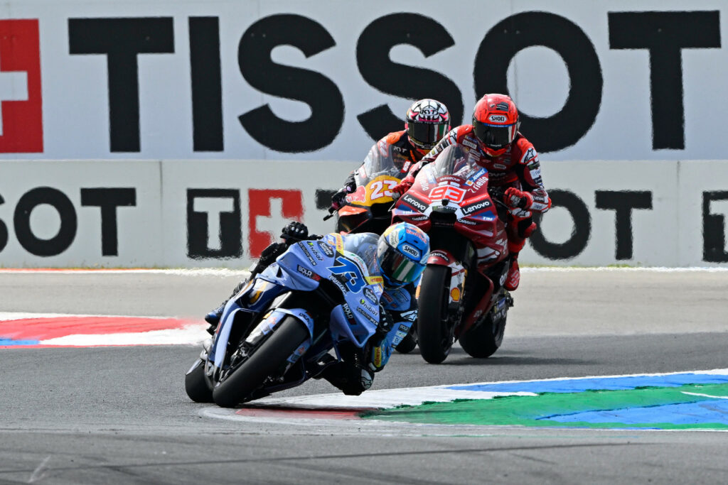 Álex Márquez podczas Grand Prix Holandii