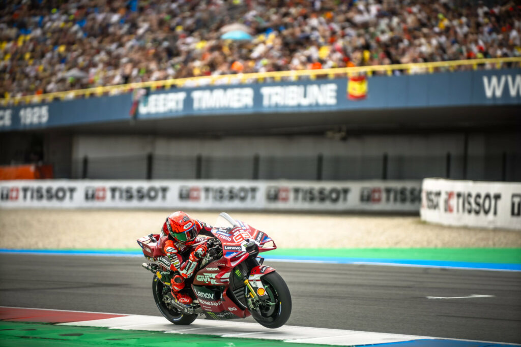 Marc Márquez podczas Grand Prix Holandii