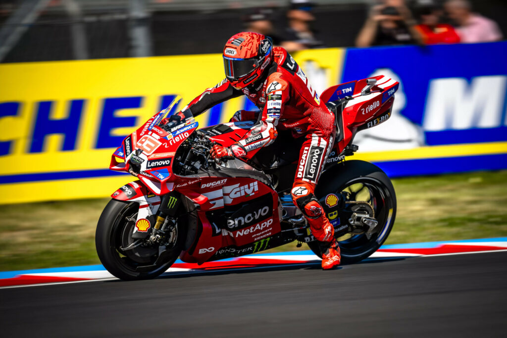Marc Márquez zwyciężył w sprincie przed Grand Prix Węgier