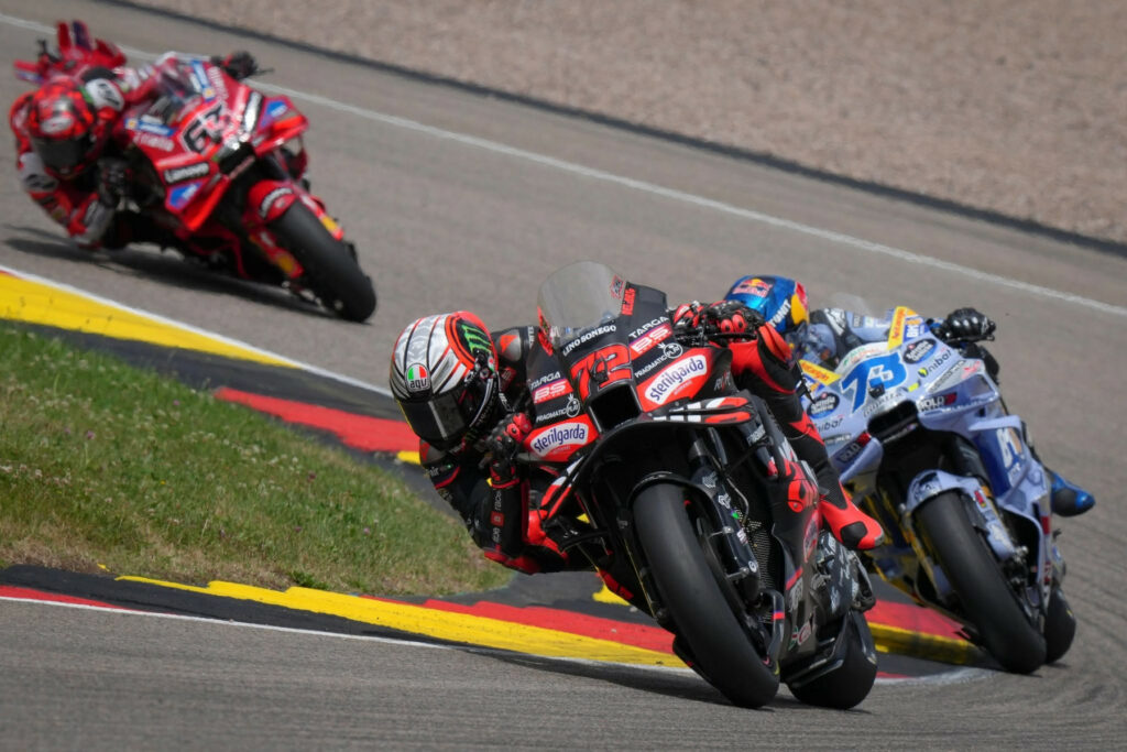 Marco Bezzecchi podczas Grand Prix Niemiec MotoGP