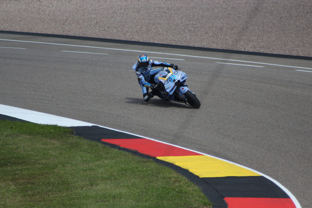 Álex Márquez podczas Grand Prix Niemiec