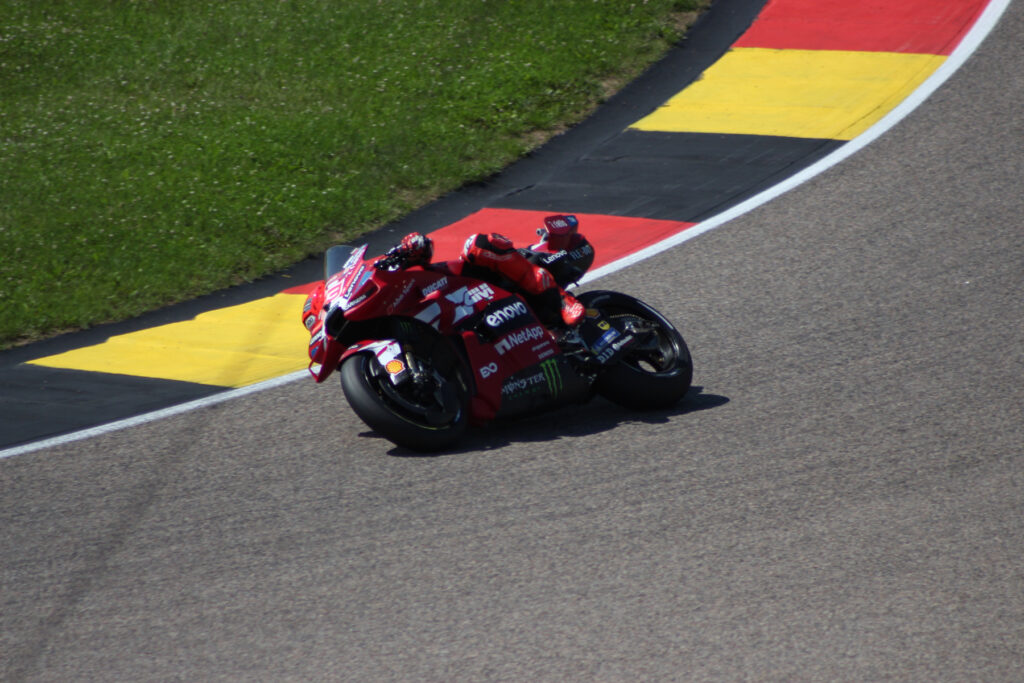 Marc Márquez podczas Grand Prix Niemiec
