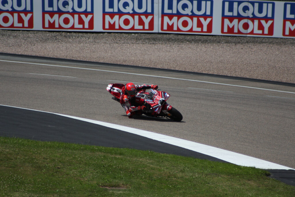 Marc Márquez podczas Grand Prix Niemiec