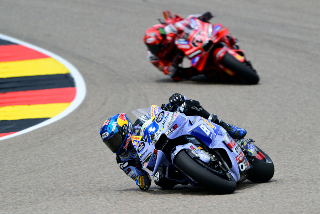 Álex Márquez podczas Grand Prix Niemiec MotoGP