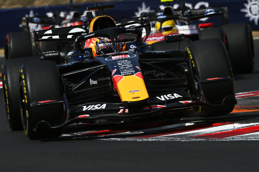 Max Verstappen w Grand Prix Węgier.
