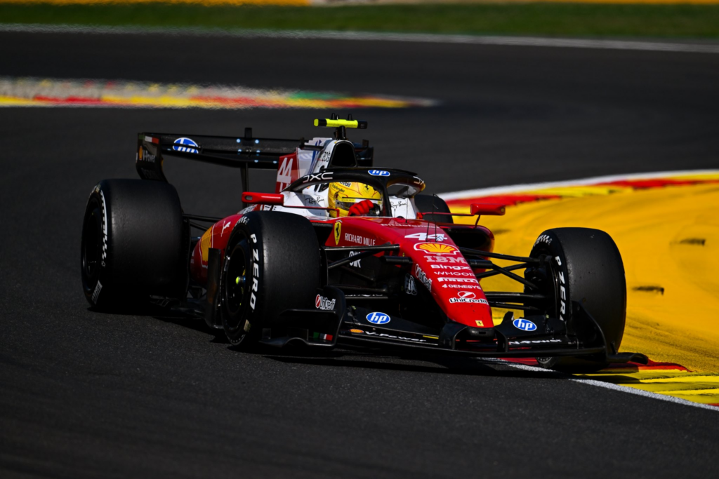 Lewis Hamilton w Grand Prix Belgii 2026.