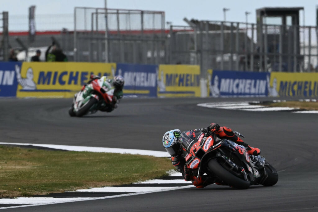 Marco Bezzecchi podczas Grand Prix Wielkiej Brytanii MotoGP 2025