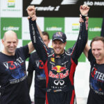 Adrian Newey, Sebastian Vettel, Christian Horner