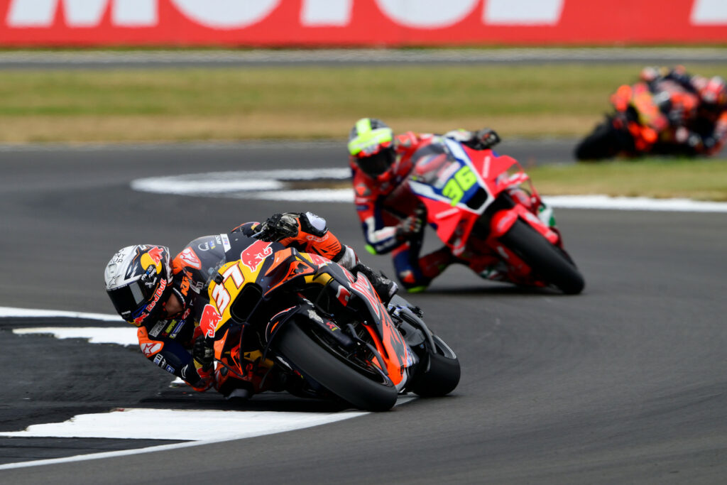 Pedro Acosta podczas Grand Prix Wielkiej Brytanii MotoGP 2025