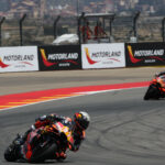 Zawodnicy KTM podczas Grand Prix Aragonii MotoGP 2025