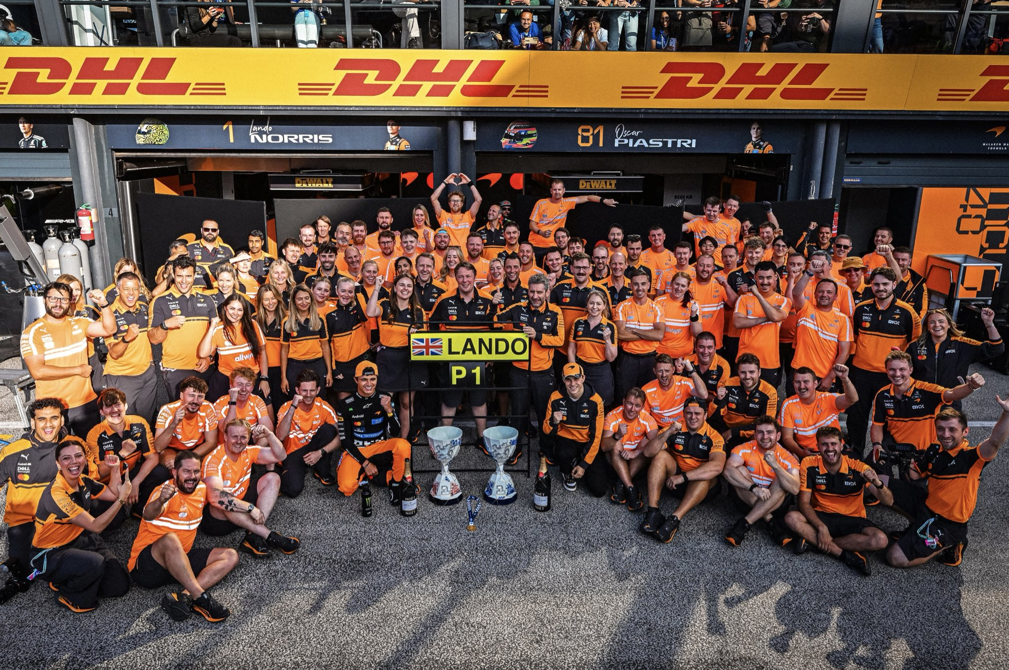 McLaren po zwycięstwie Lando Norrisa w Grand Prix Holandii