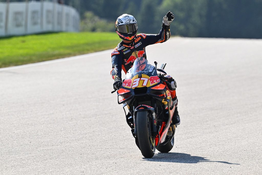 Pedro Acosta podczas Grand Prix Austrii MotoGP 2025