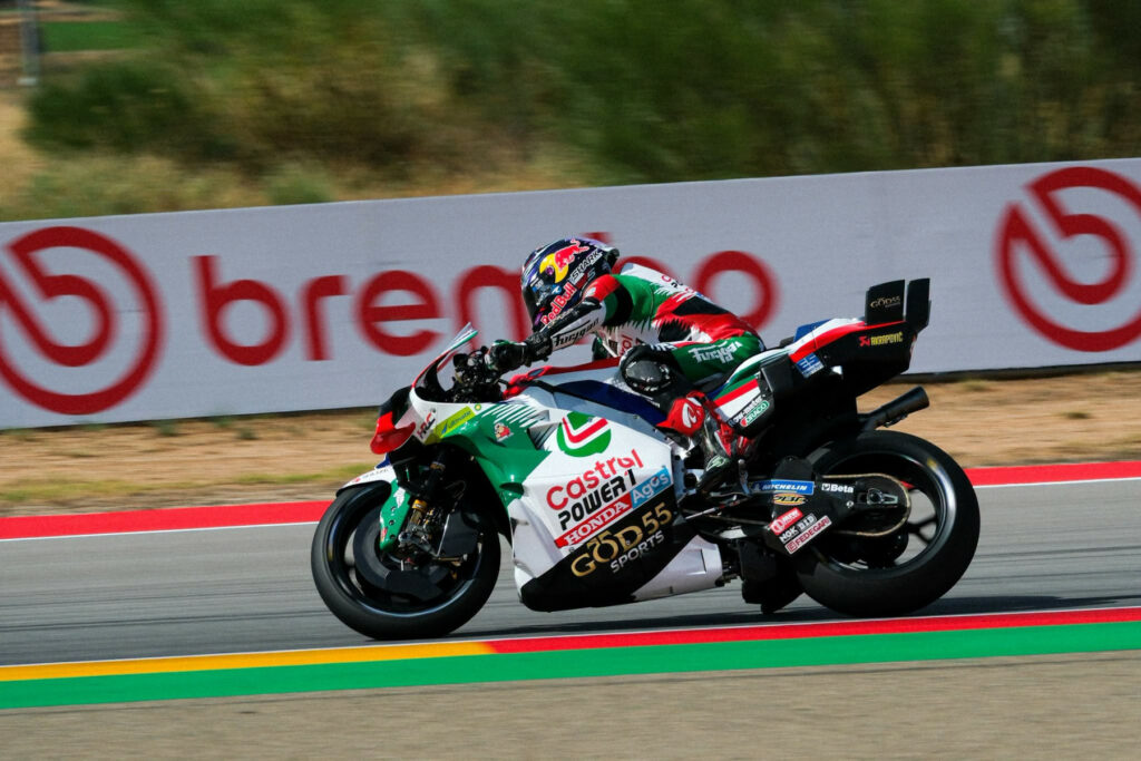 Johann Zarco w barwach ekipy LCR Honda