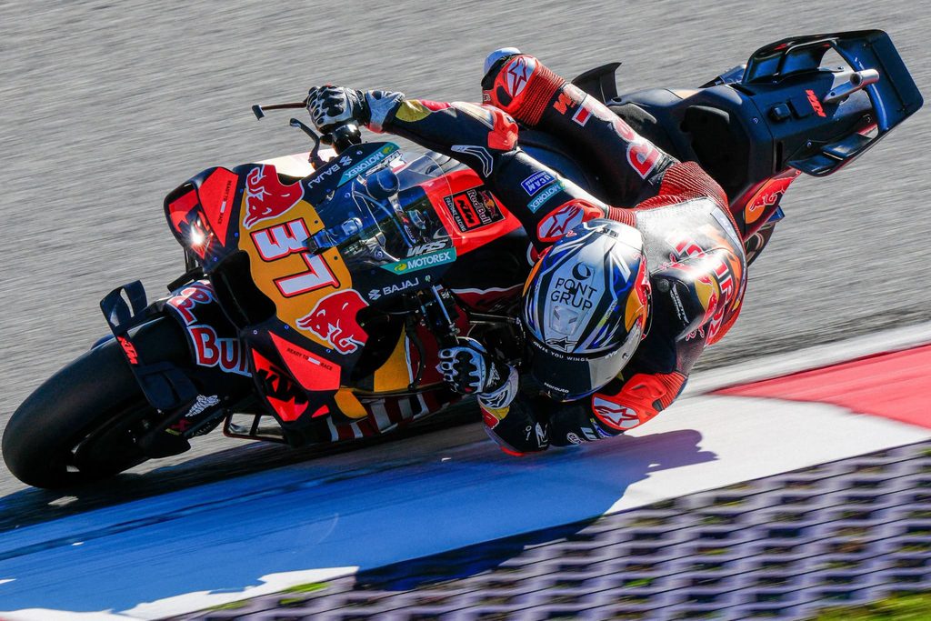 Pedro Acosta podczas Grand Prix Austrii