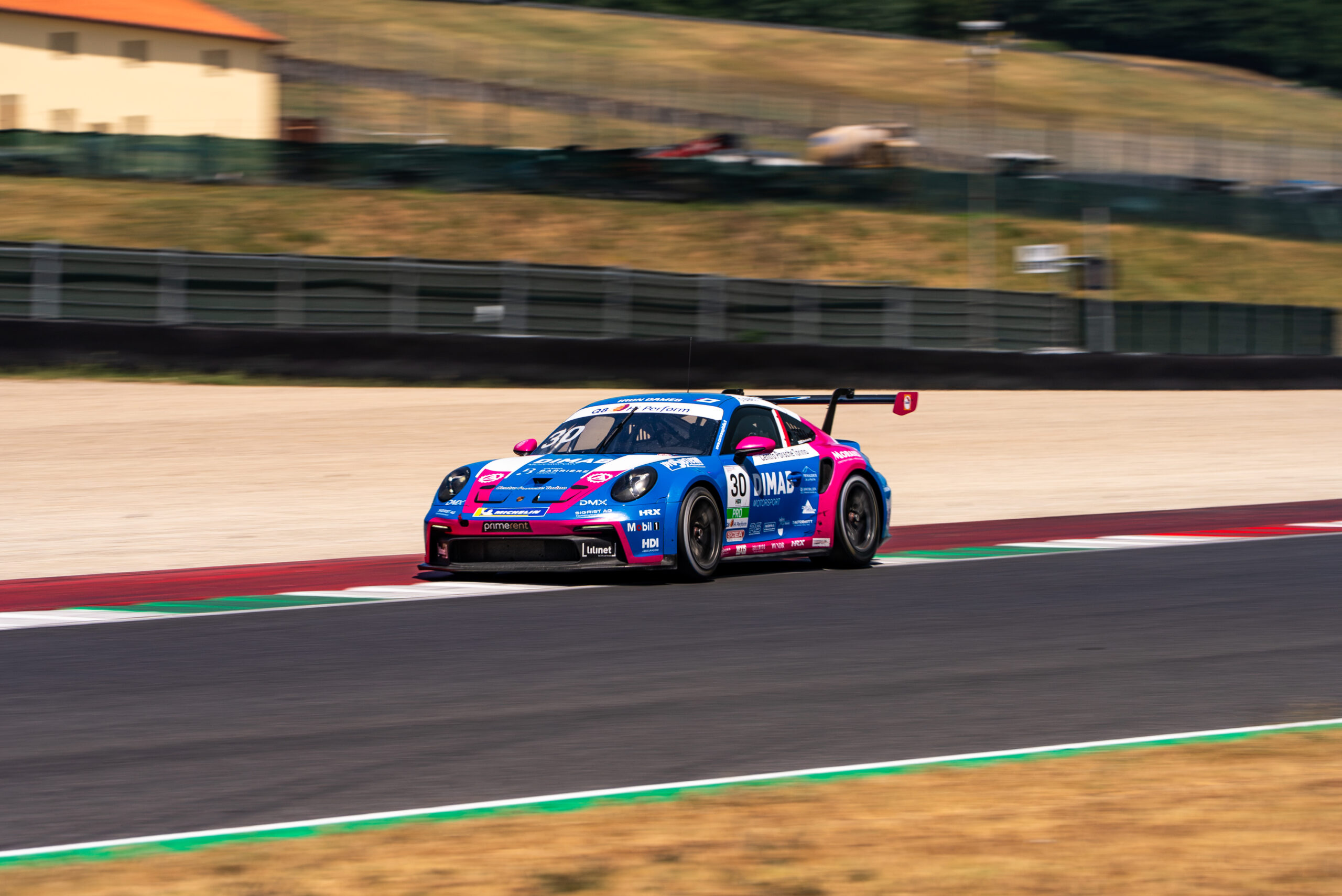 Dawid Babraj w Porsche 911 GT3