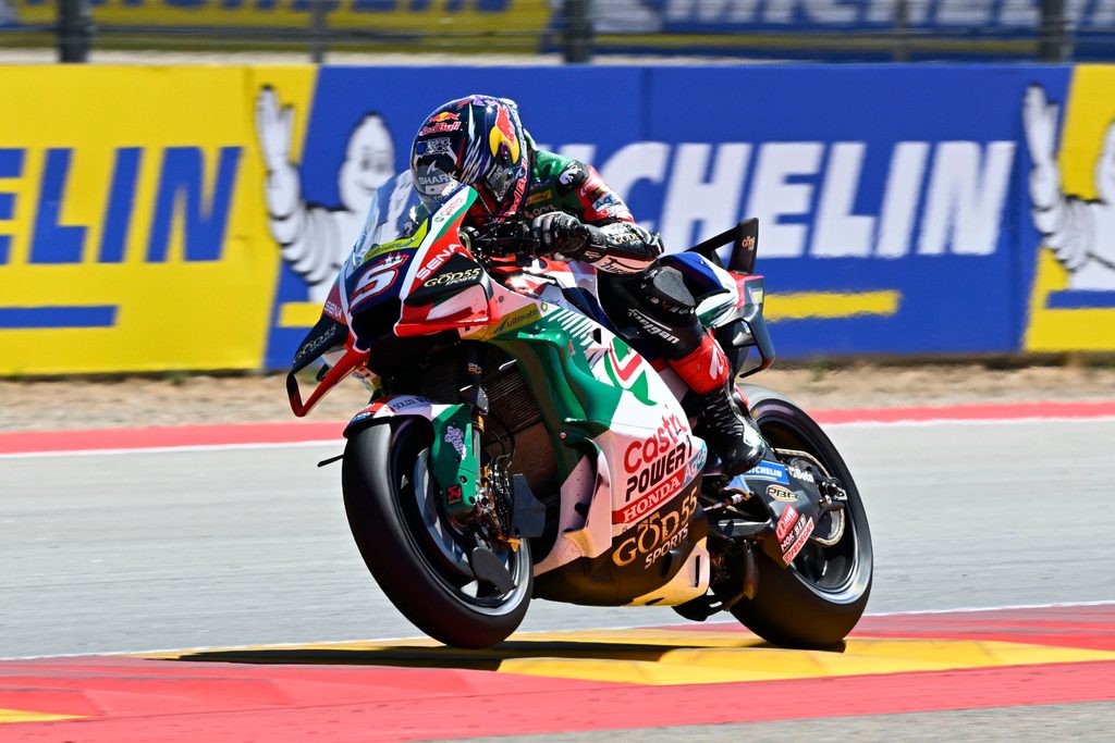 Johann Zarco podczas Grand Prix Aragonii
