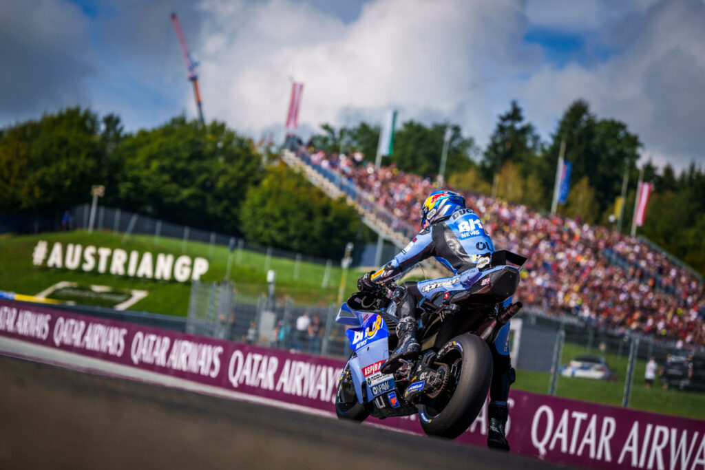 Álex Márquez podczas Grand Prix Austrii