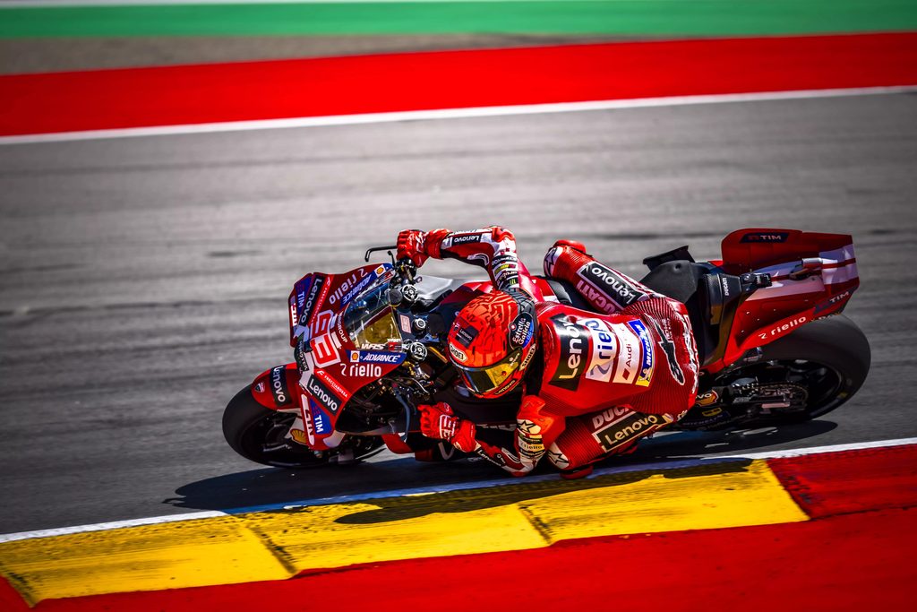 Marc Márquez podczas Grand Prix Aragonii