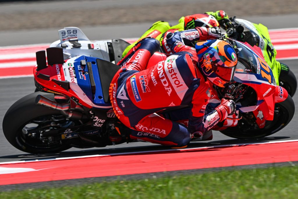 Luca Marini podczas Grand Prix Indonezji MotoGP