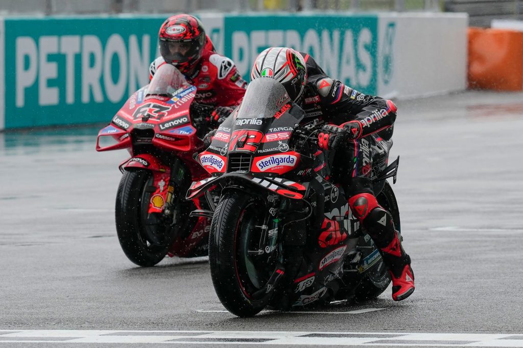 Marco Bezzecchi podczas Grand Prix Malezji MotoGP