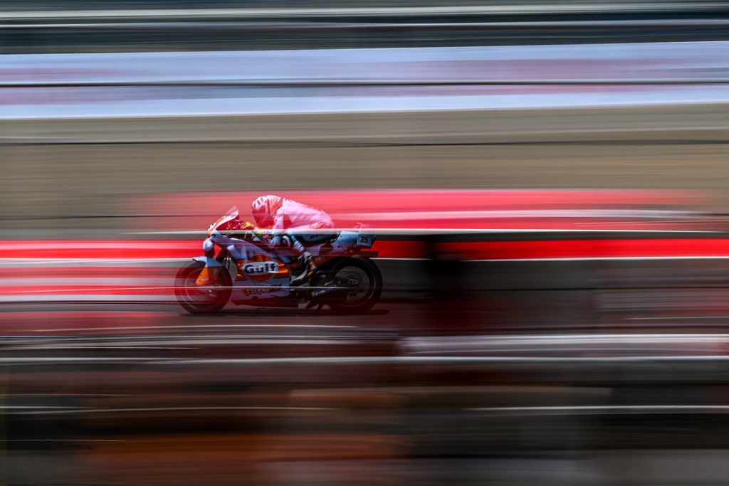 Raúl Fernández podczas Grand Prix Indonezji