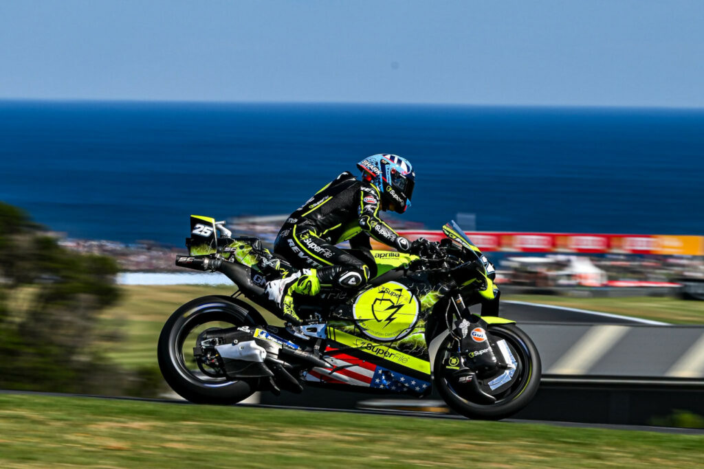 Raúl Fernández podczas Grand Prix Australii
