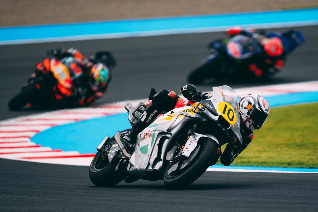 Luca Marini w specjalnych barwach podczas Grand Prix Japonii
