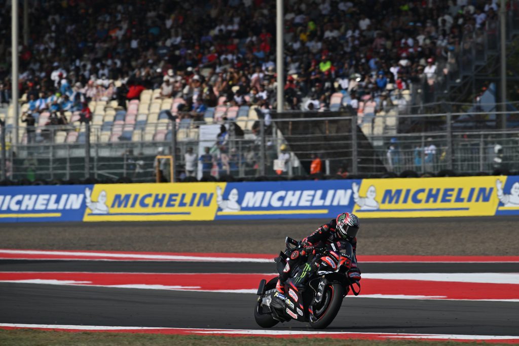 Marco Bezzecchi podczas Grand Prix Indonezji